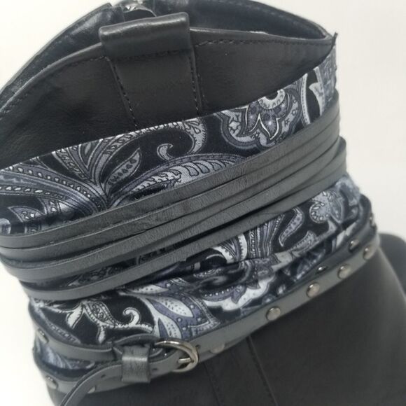 BLACK AND BLUE BREEZE ANKLE SIZE 5.5 - Picture 6 of 16